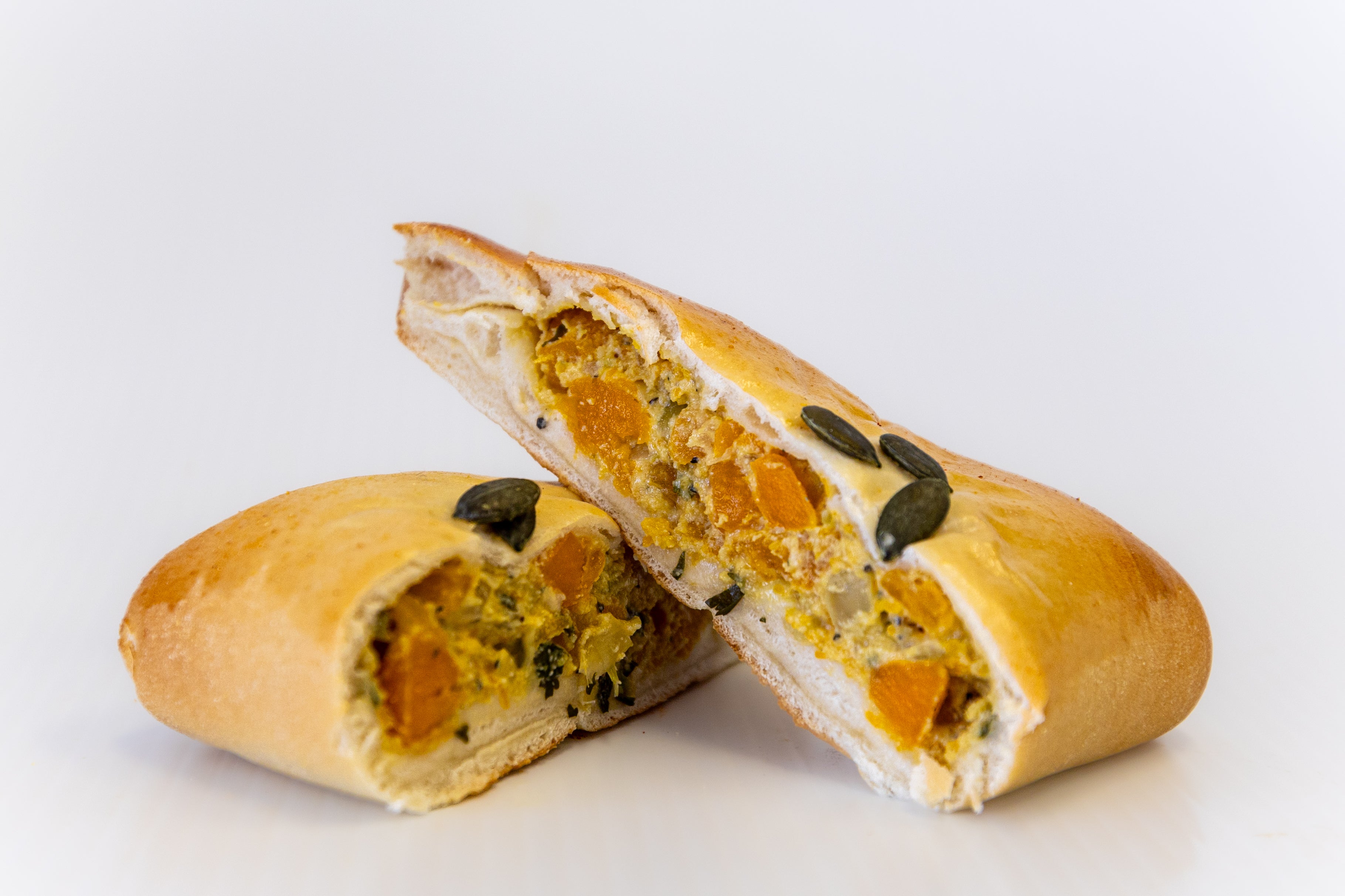 Pumpkin & Cashew Cheese Esfiha - Frozen 6 pack