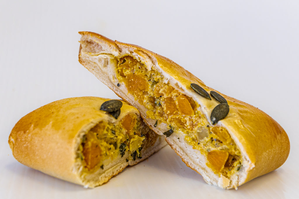Pumpkin & Cashew Cheese Esfiha - Frozen 6 pack