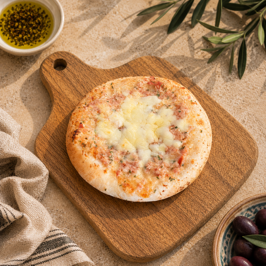 Calabrese Open Esfiha freshly baked by Burleigh Bites Gold Coast