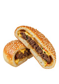 Pocket Cheese Burger (Traditional) – Brazilian baked bite by Burleigh Bites, Gold Coast