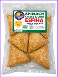 Spinach, Cheese & Corn Esfiha - Frozen 6 Pack Large